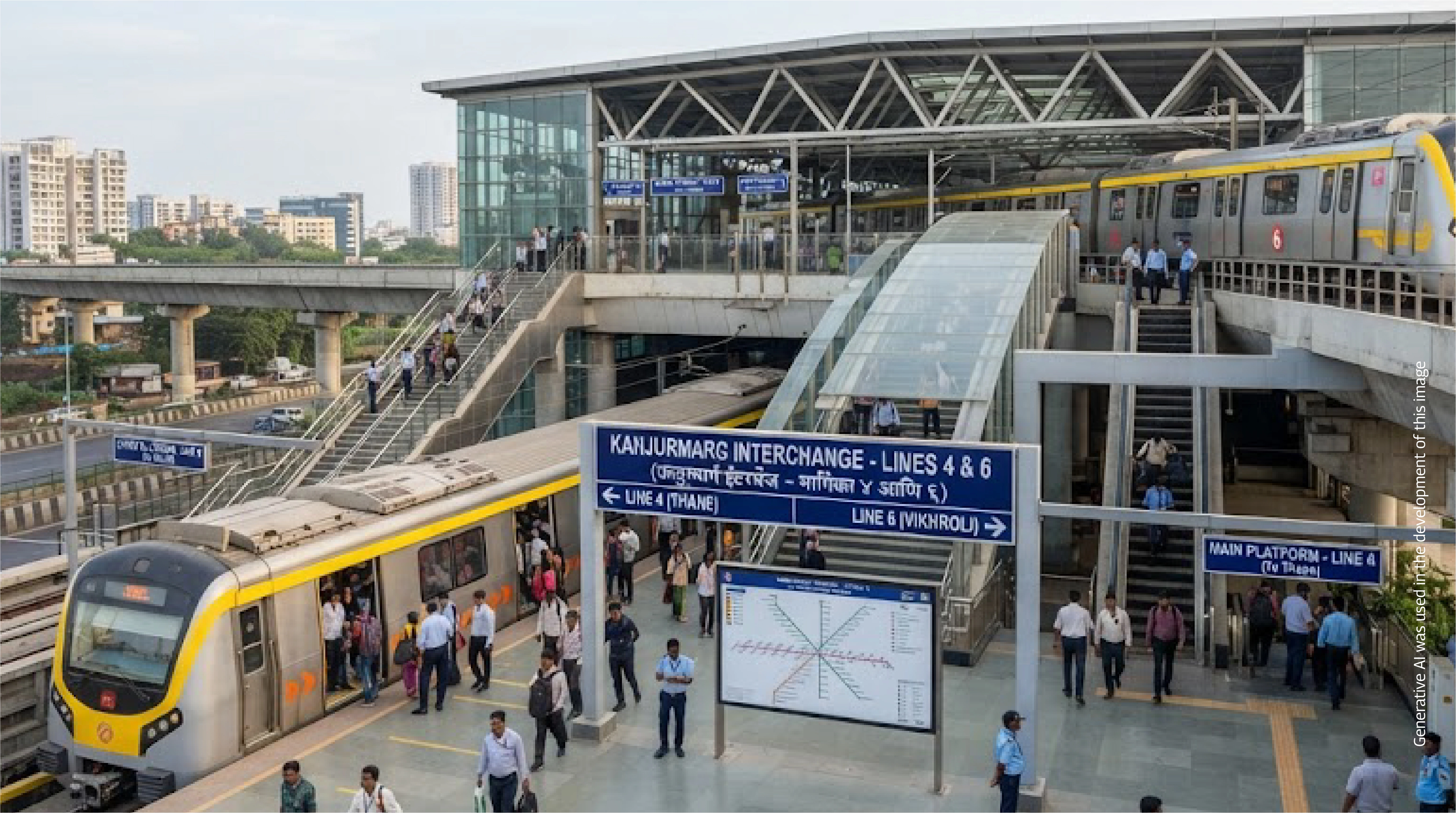 LBS Marg, Kanjur Metro Interchange: Line 4 & Line 6 Guide